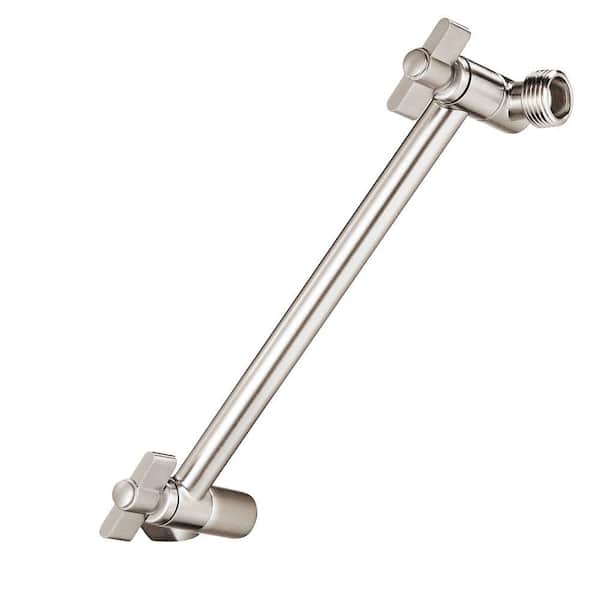 Danze 9 in. Adjustable Shower Arm in Brushed Nickel