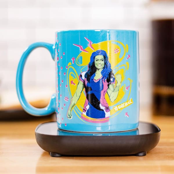 Uncanny Brands Marvel's Single-Cup She-Hulk Blue Coffee Mug with Warmer for  Your Drip Coffee Maker MW1-MVM-SHU1 - The Home Depot