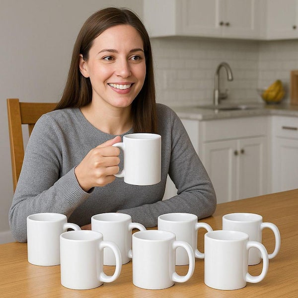 18 lb coffee mug CURVD Ceramic Coffee Mug main image 0