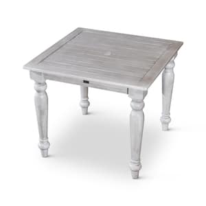 Square Wood Outdoor Dining Table