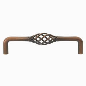 5 in. Center-to-Center Rustic Bronze Birdcage Cabinet Pulls (10-Pack)
