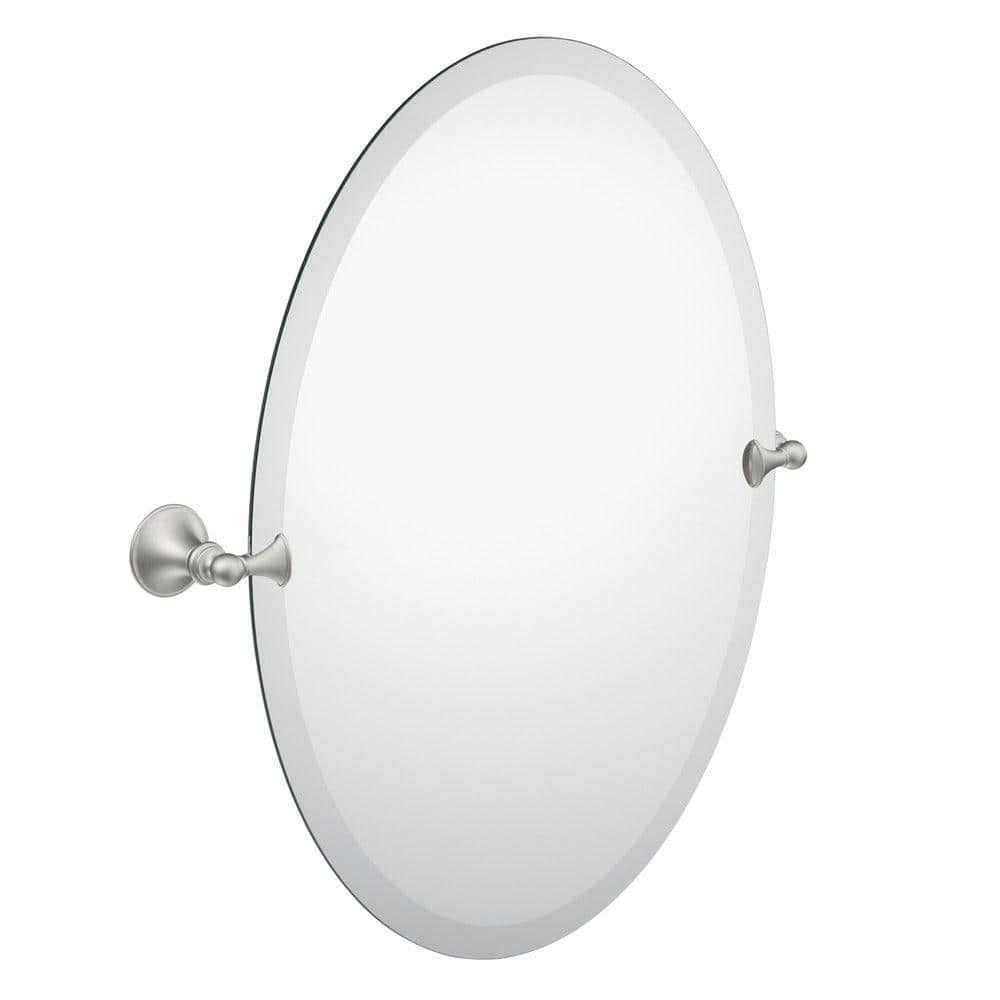 Moen Glenshire 26 In X 22 In Frameless Pivoting Wall Mirror In