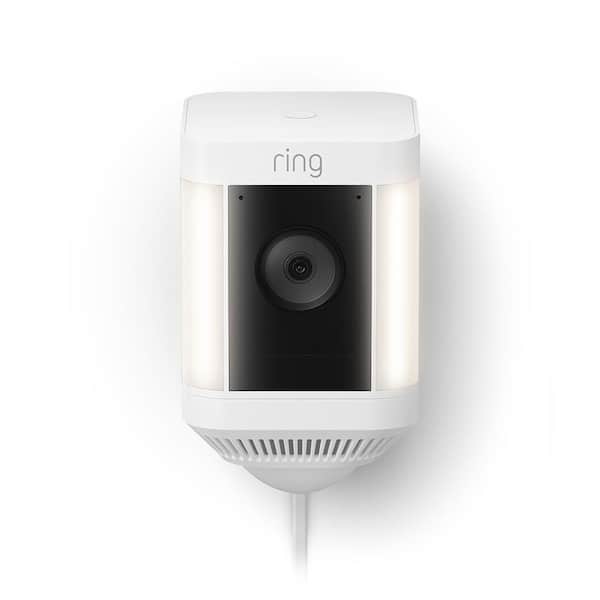 Ring Spotlight Cam Plus ホワイト 防犯カメラ Ring Spotlight Cam Plus, Battery ホワイト - センサーライト