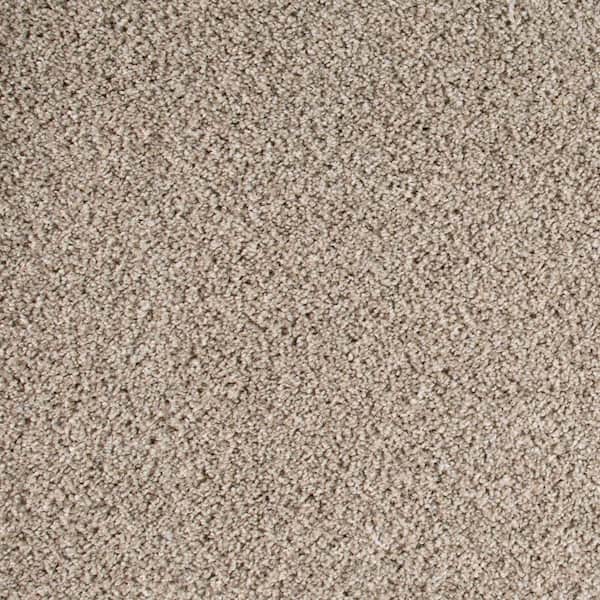 Rockaway III-Foggy Harbor-Grey 58 oz. Polyester Textured Installed Carpet