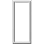 12 in. W x 28 in. H x 1/2 in. P Ashford Molded Classic Wainscot Wall Panel