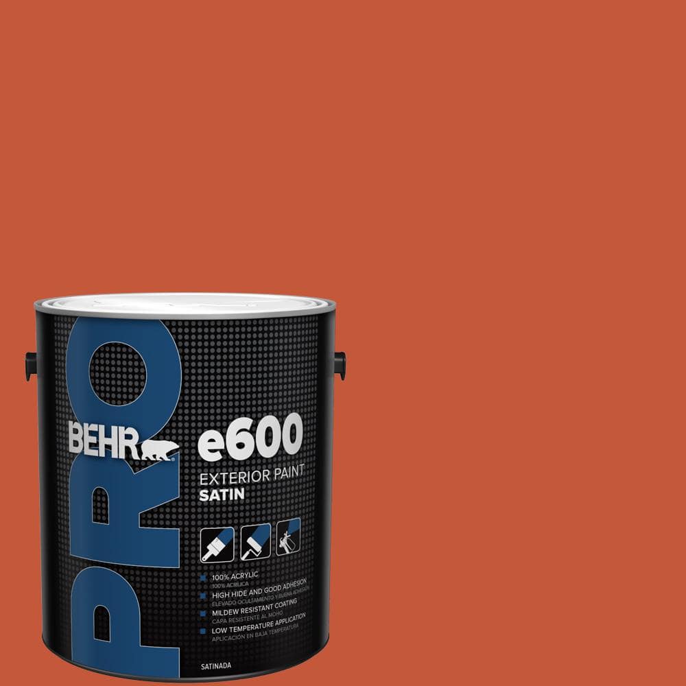 1 gal. #BIC-31 Fire Coral Satin Exterior Paint product image for price tracking