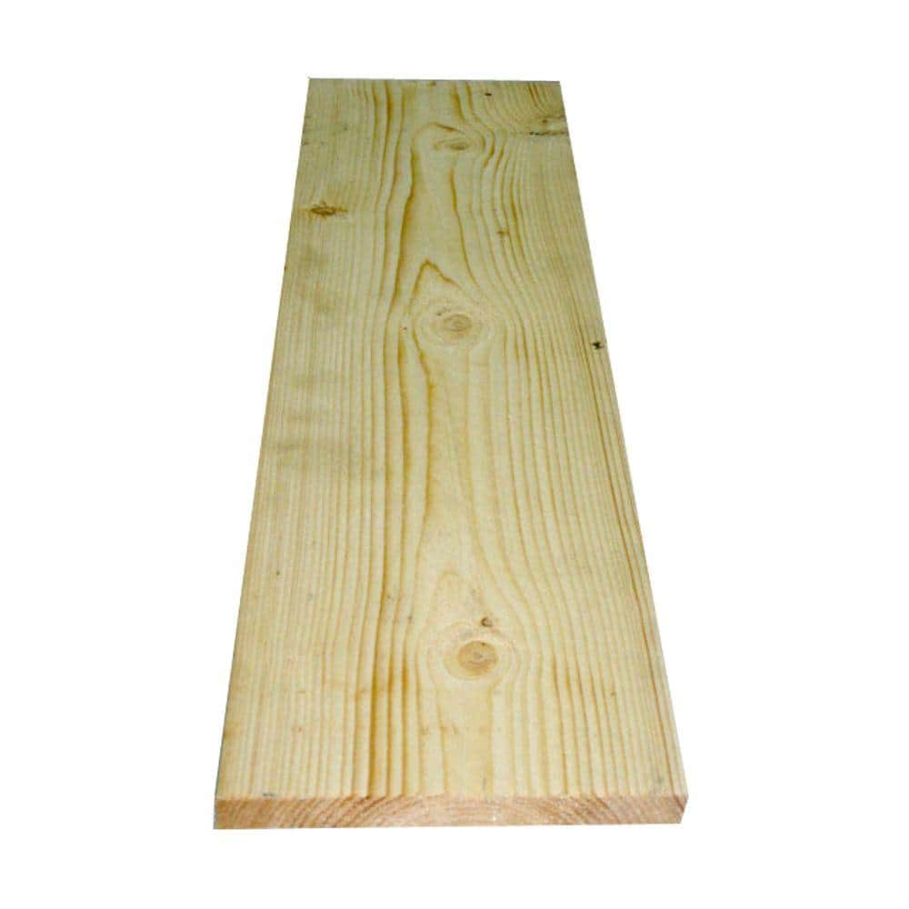 RELIABILT 3/4-in x 20-in x 8-ft Unfinished Pine Board at