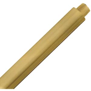 9.5 in. Extension Rod in Warm Brass