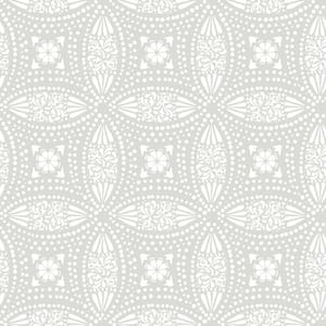 28.18 sq.ft. Overlapping Medallions Peel and Stick Wallpaper