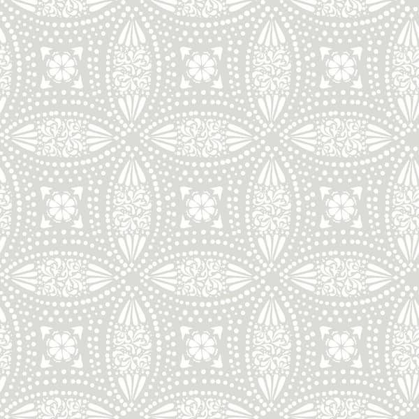 RoomMates 28.18 sq.ft. Overlapping Medallions Peel and Stick Wallpaper