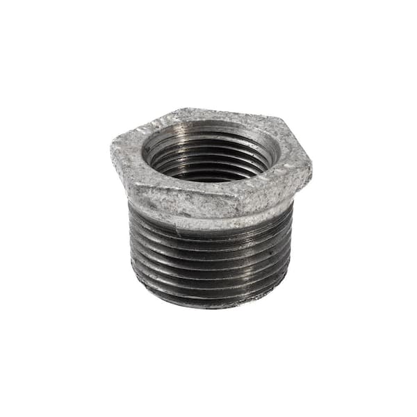 Southland 1 in. x 3/4 in. Galvanized Malleable Iron MPT x FPT Hex Bushing Fitting