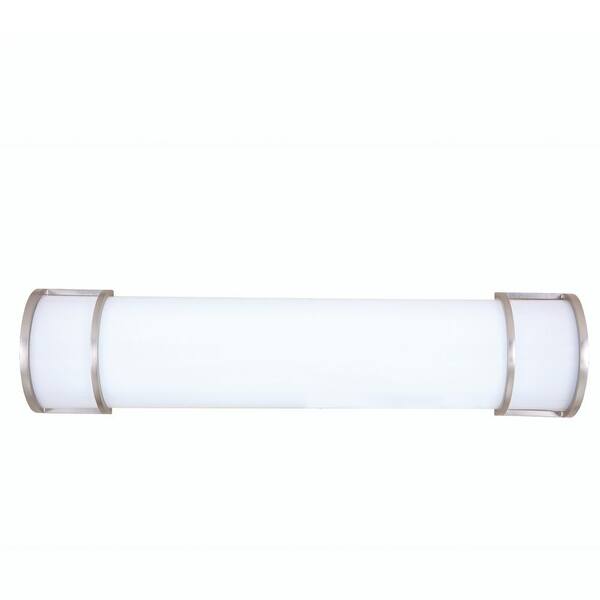 Unbranded 1-Light Brushed Nickel Bath Light