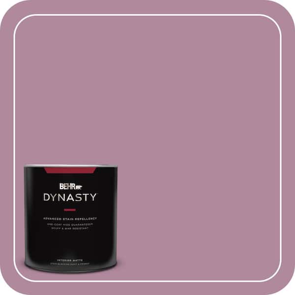 BEHR DYNASTY 1 qt. #690D-5 Winsome Rose Matte Interior Stain-Blocking Paint & Primer