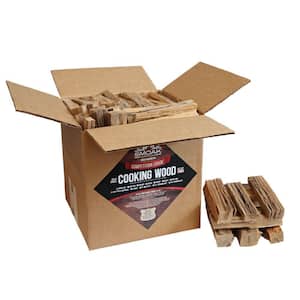 Smoak Firewood 10-12 lbs. 5-6 in. Hickory Tiny Pizza Oven Wood