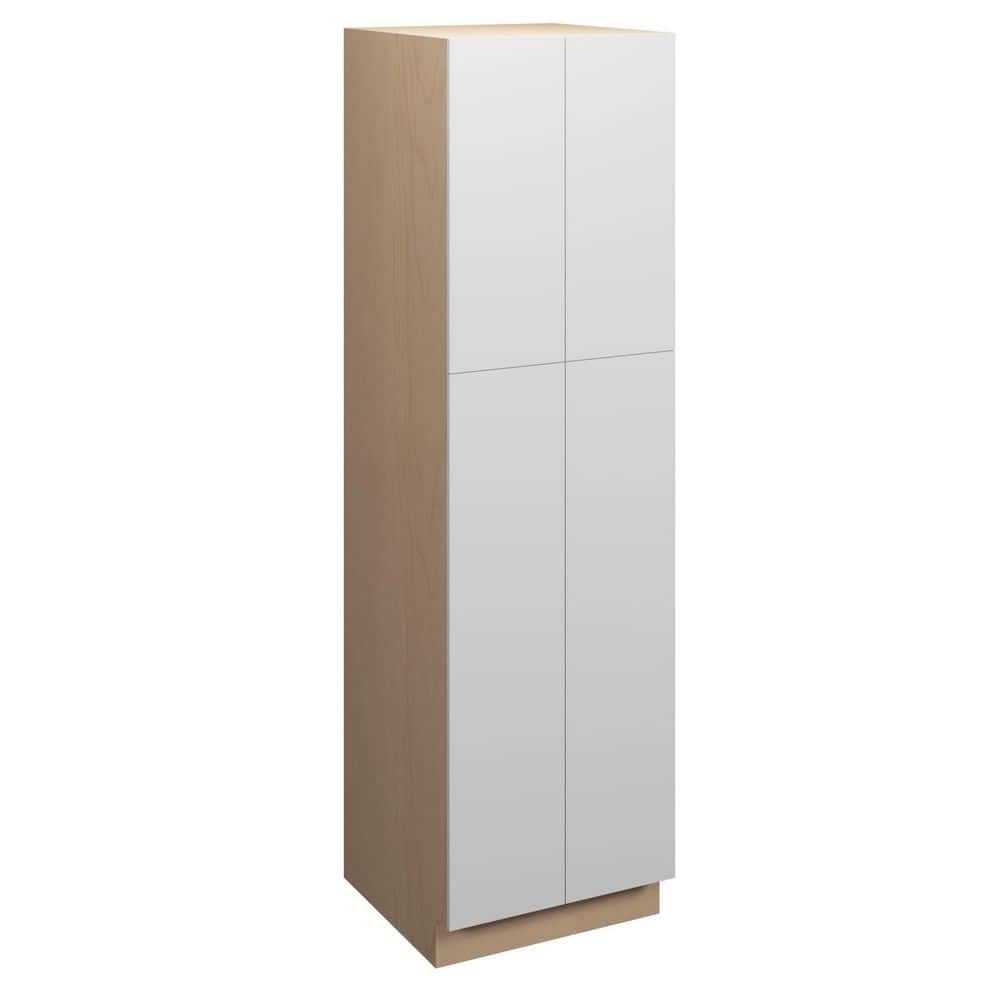 Ithaca Slab 24 in. W x 90 in. H x 24 in. D in Super White Plywood Assembled Pantry Cabinet price history on PriceWatchPro
