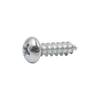 Everbilt #8 X 5/8 In. Phillips Round Head Zinc Plated Wood Screw (8 ...