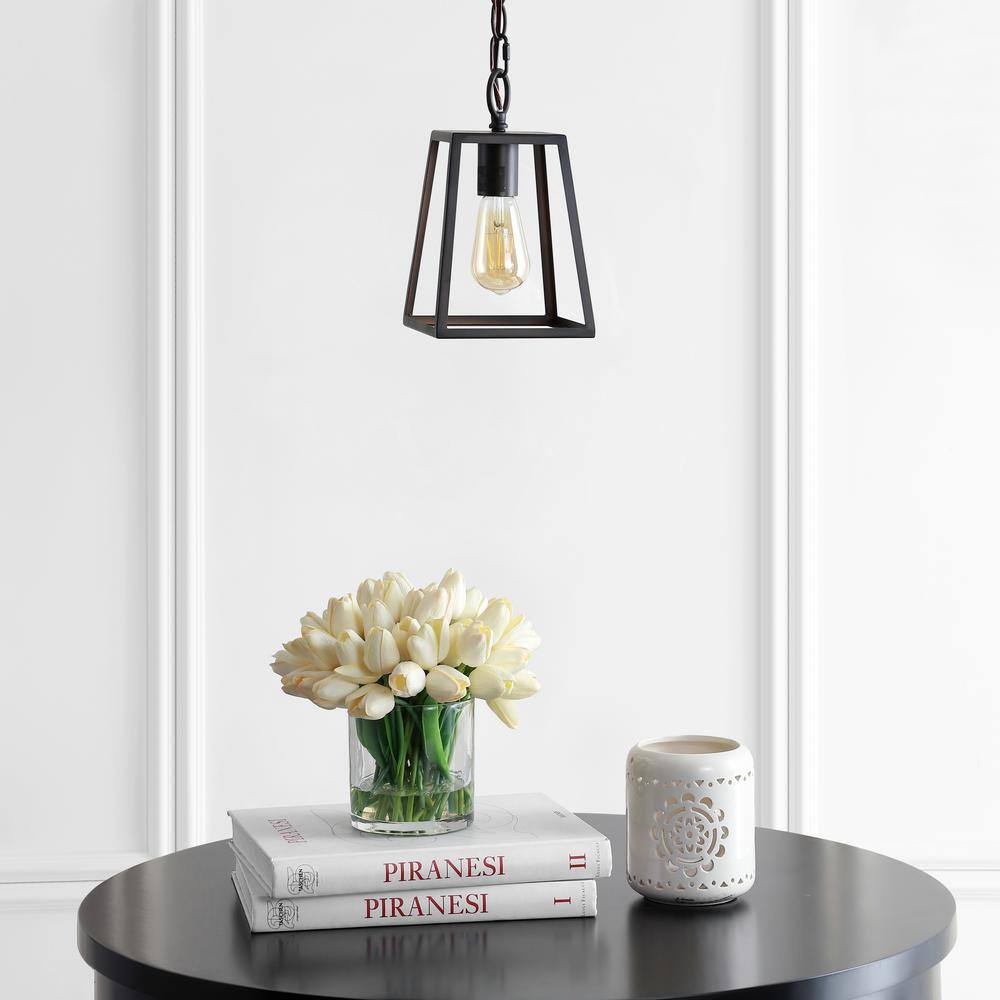 Ira 6.25" Oil Rubbed Bronze LED Pendant Light