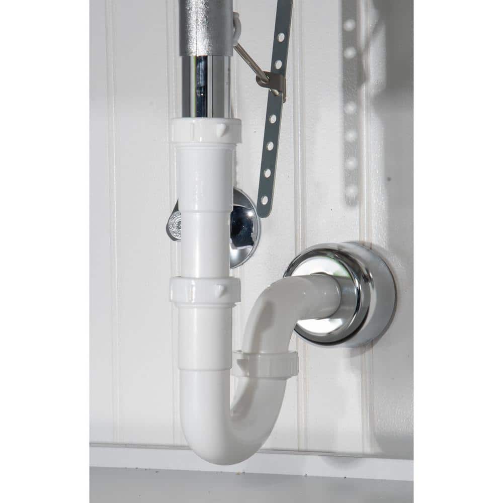 Buy 11/4 in. x 6 in. White Plastic SlipJoint Sink Drain Tailpiece