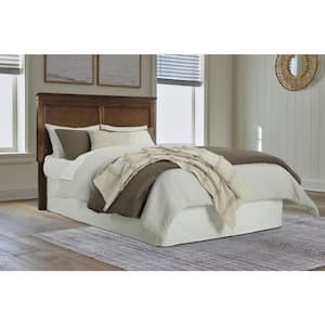 Danabrin Brown Queen Panel Headboard
