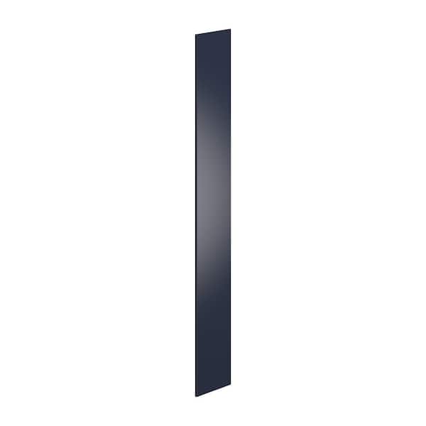 J COLLECTION Laramie 14 in. W x 96 in. H Pantry Cabinet End Panel in Painted Blue