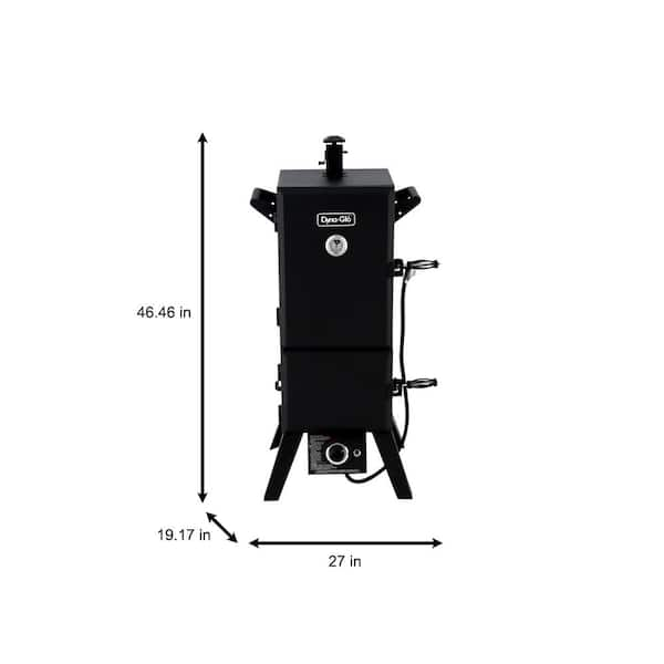 Masterbuilt Dual Fuel Smoker in Black