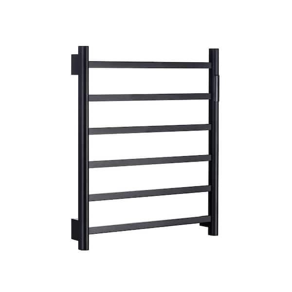 Black electric towel warmer hot sale