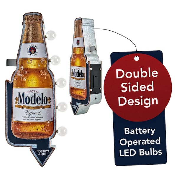 American Art Decor Vintage Metal LED Marquee Sign Modelo Especial Sign 25"x8.5"x4