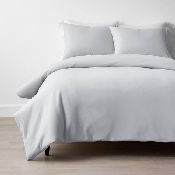 The Company Cotton 3, Grey Jersey Bedding King Size