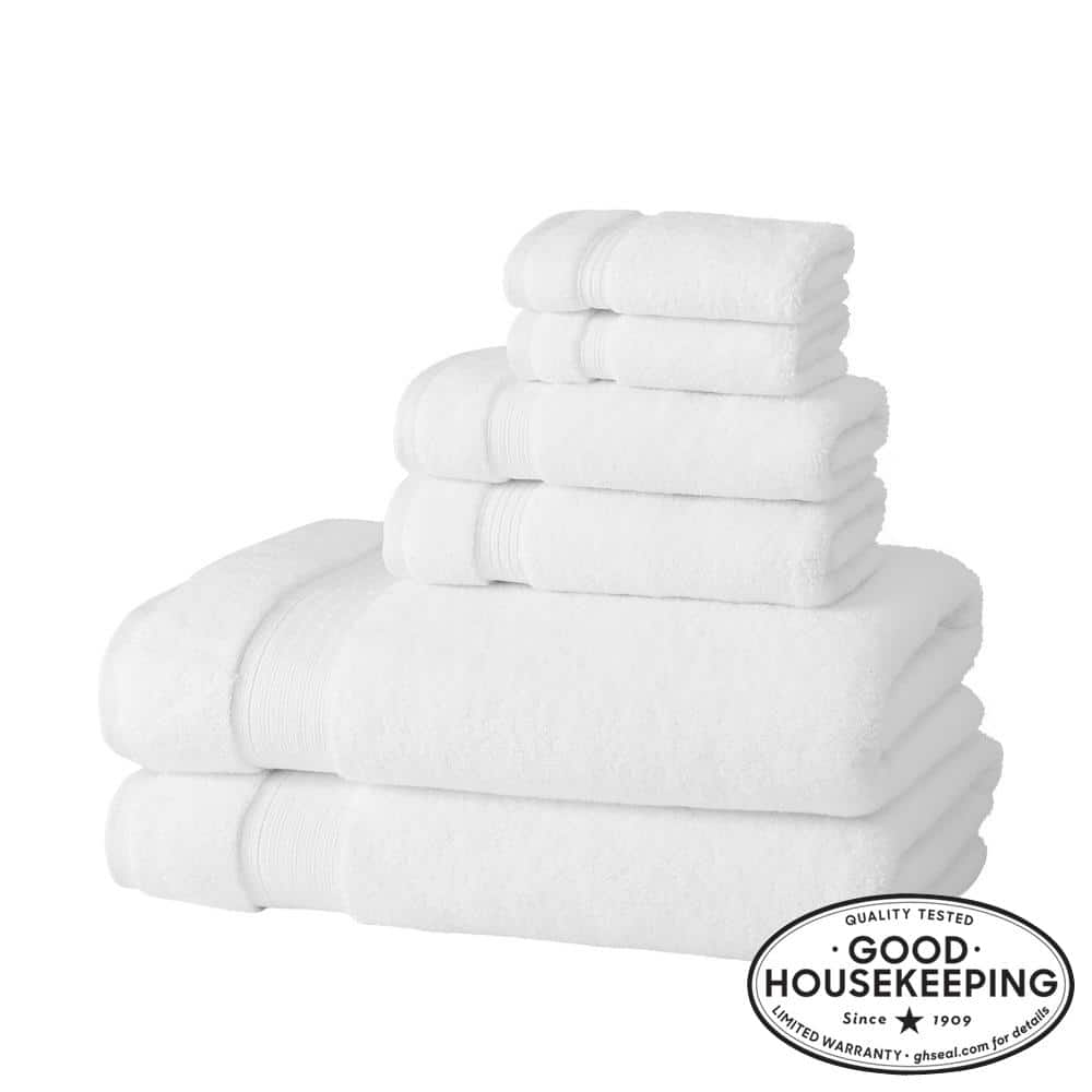 Home Decorators Collection Egyptian Cotton White Bath Sheet (Set