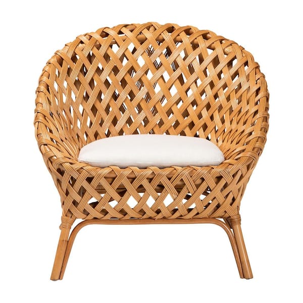 bali pari Robista Light Honey Rattan Accent Chair 250-13693-HD
