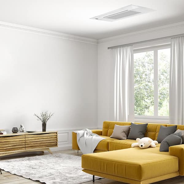 MRCOOL DIY 5th Gen 6,000 BTU 5-Ton Ceiling Cassette Mini-Split Air Handler w/ 25 ft. Pro Cable/Remote/Controller-230-Volt-R454B DIYCASSETTE06HP-230D25-O - The Home Depot MRCOOL DIY 5th Gen 6,000 BTU 5-Ton Ceiling Cassette Mini-Split Air Handler w/ 25 ft. Pro Cable/Remote/Controller-230-Volt-R454B DIYCASSETTE06HP-230D25-O - The Home Depot