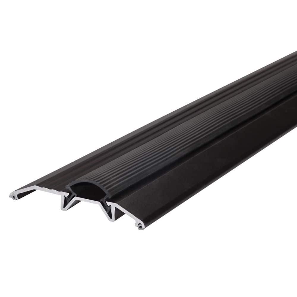 M-D Building Products 3.75 in. x 36 in. Brown Aluminum and Vinyl Heavy ...