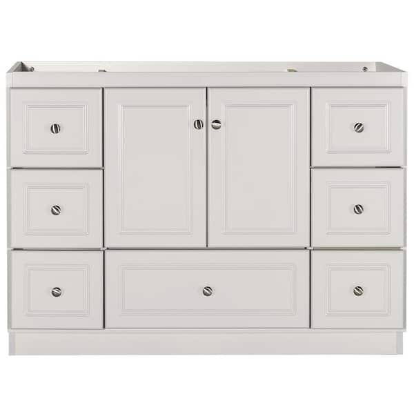 Simplicity by Strasser Ultraline 48 in. W x 21 in. D x 34.5 in. H Bath Vanity Cabinet without Top in Dewy Morning