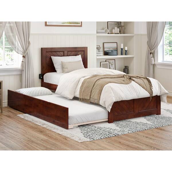 Twin xl deals wood bed