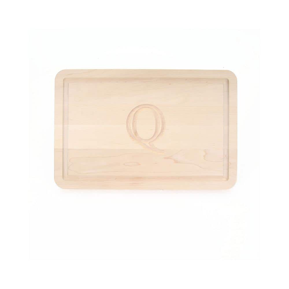 BigWood Boards Rectangle Maple Cutting Board Q