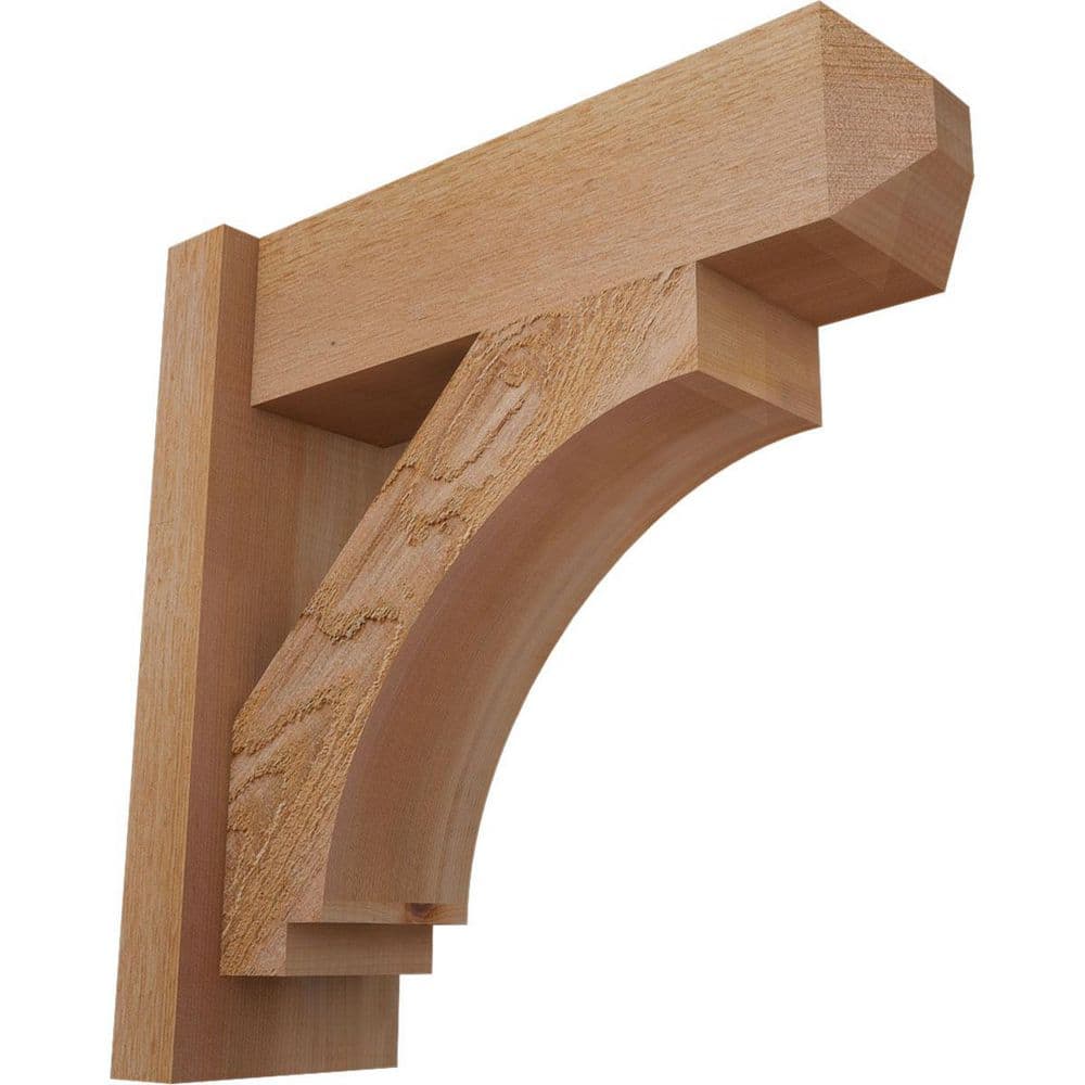 6 in. x 18 in. x 18 in. Western Red Cedar Imperial Craftsman Rough Sawn Outlooker price history on PriceWatchPro