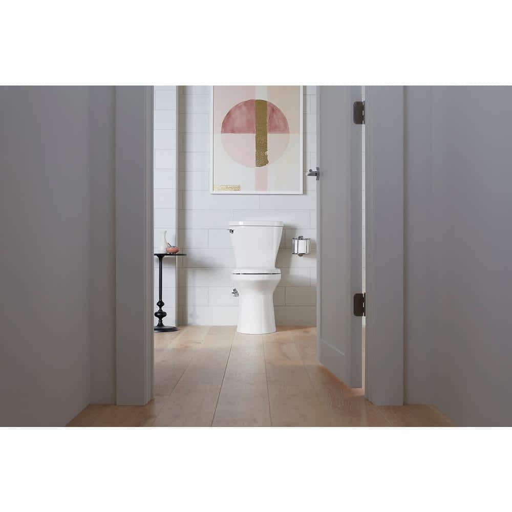 White High Efficiency Two-Piece Elongated Toilet