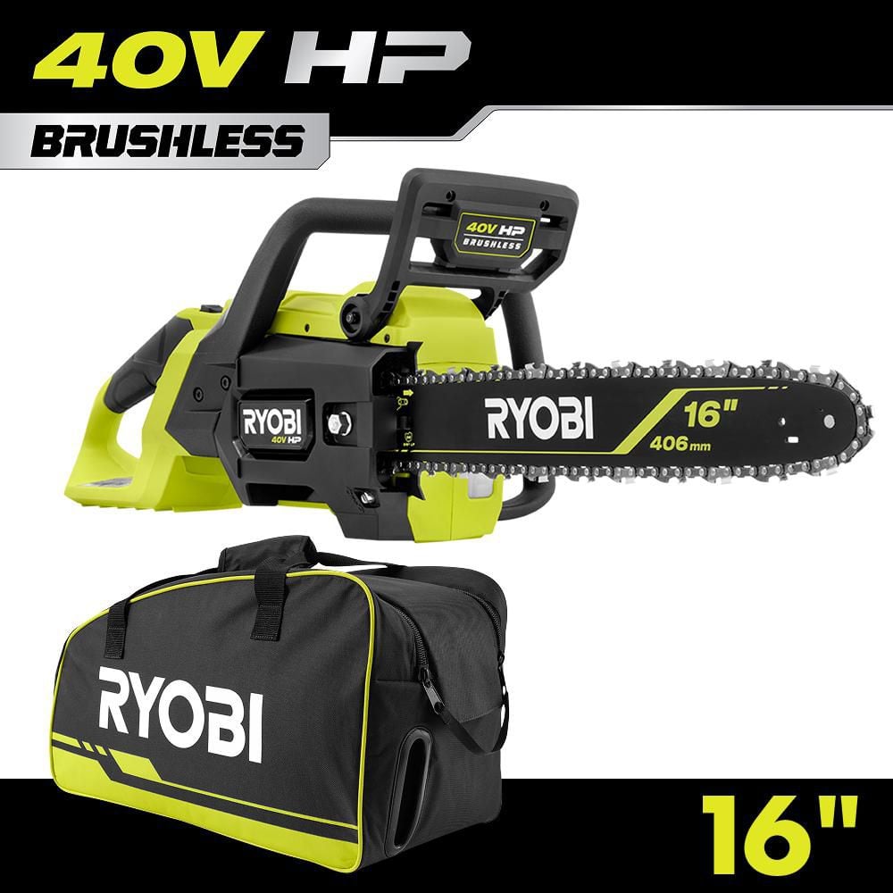 40V HP Brushless 16 in. Battery Cordless Electric Chainsaw with Universal Chainsaw Bag (Tool Only) price history on PriceWatchPro