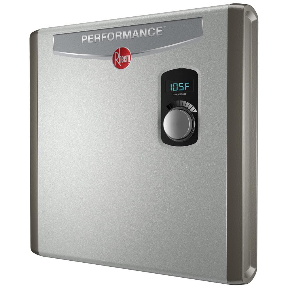 Rheem Performance 13 kW Self-Modulating 2.54 GPM Tankless Electric Water  Heater RETEX-13 - The Home Depot