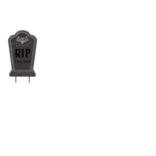 RIP Tombstone Halloween Black Gravestone Bundle With and 