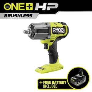 ONE+ HP 18V Brushless Cordless 4-Mode 1/2 in. High Torque Impact Wrench with 4.0 Ah Lithium-Ion HIGH PERFORMANCE Battery