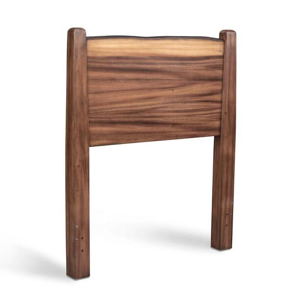 HOMESTYLES Forest Retreat Brown Teak Wood Twin Headboard