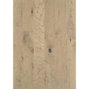 Hampshire Sandbar Hickory 3/8 in. T x 6.4 in. W Water Resistant Wire Brush Engineered Hardwood Flooring (30.5 sqft/case)