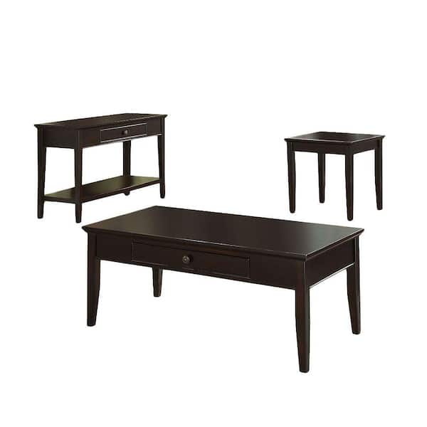 Furniture of America Middleton Dark Cherry 3-Piece Table Set