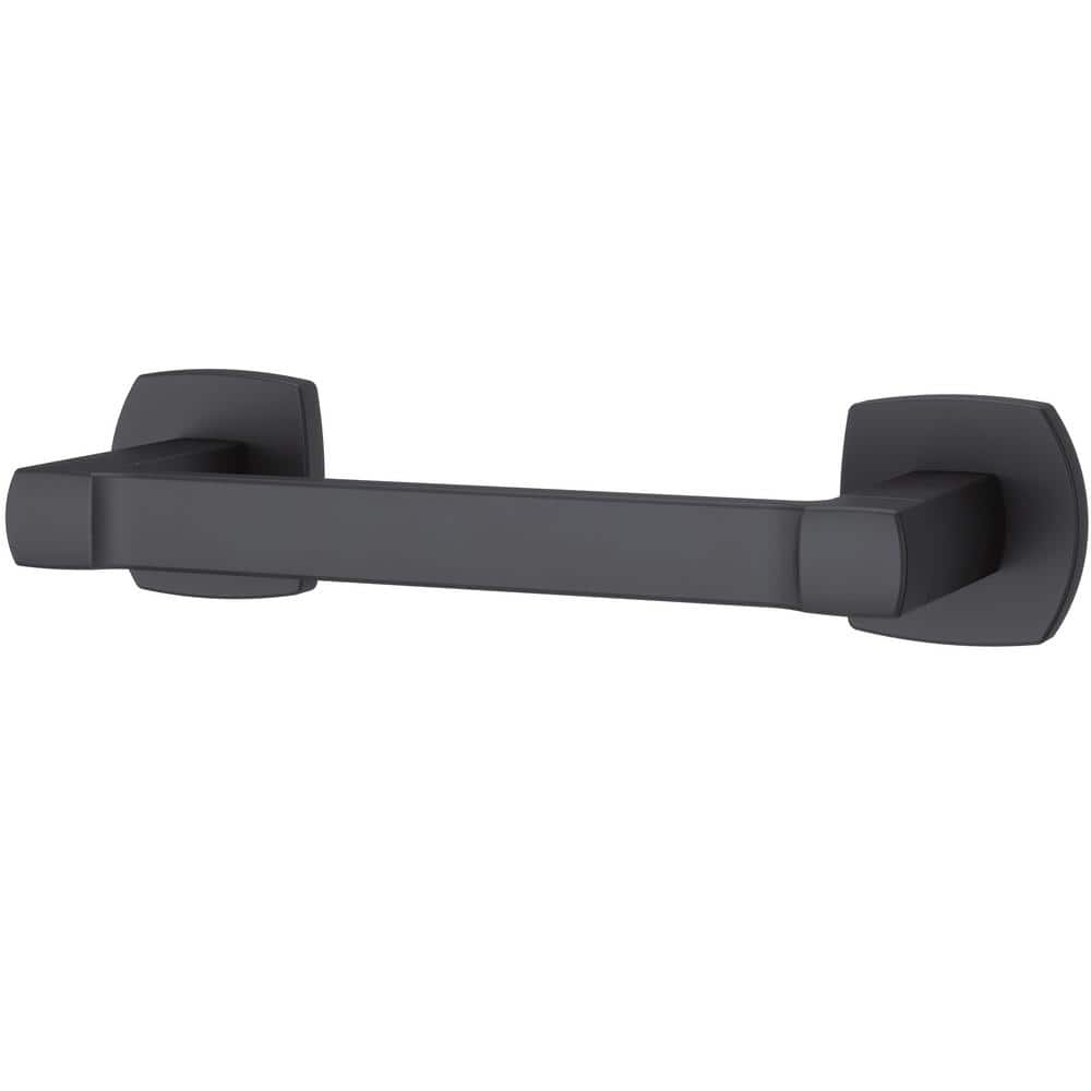 Pfister Bellance Wall-Mount Toilet Paper Holder in Matte Black BPH