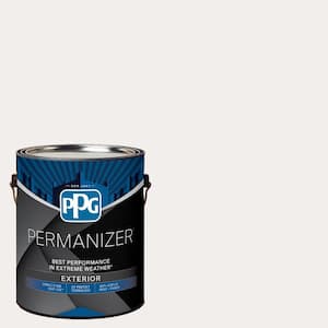1 gal. PPG1049-1 Snowy Mount Semi-Gloss Exterior Paint