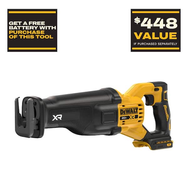 20-Volt XR Cordless Reciprocating Saw (Tool Only)