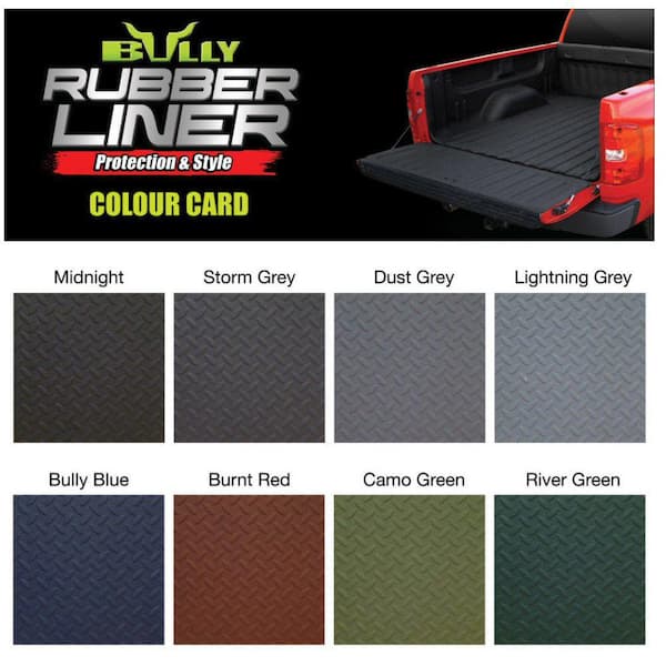 Environmentally Friendly Water Based Rubber Truck Bed Liner in Dust Grey  (4-Box) BU41004 - The Home Depot