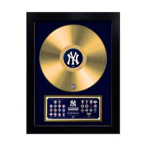 MLB New York Yankees 27-Time World Series Champion Gold Record