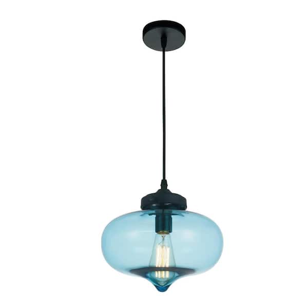 Buy Blue Glass Mini Pendant Light Online Singapore Ubuy